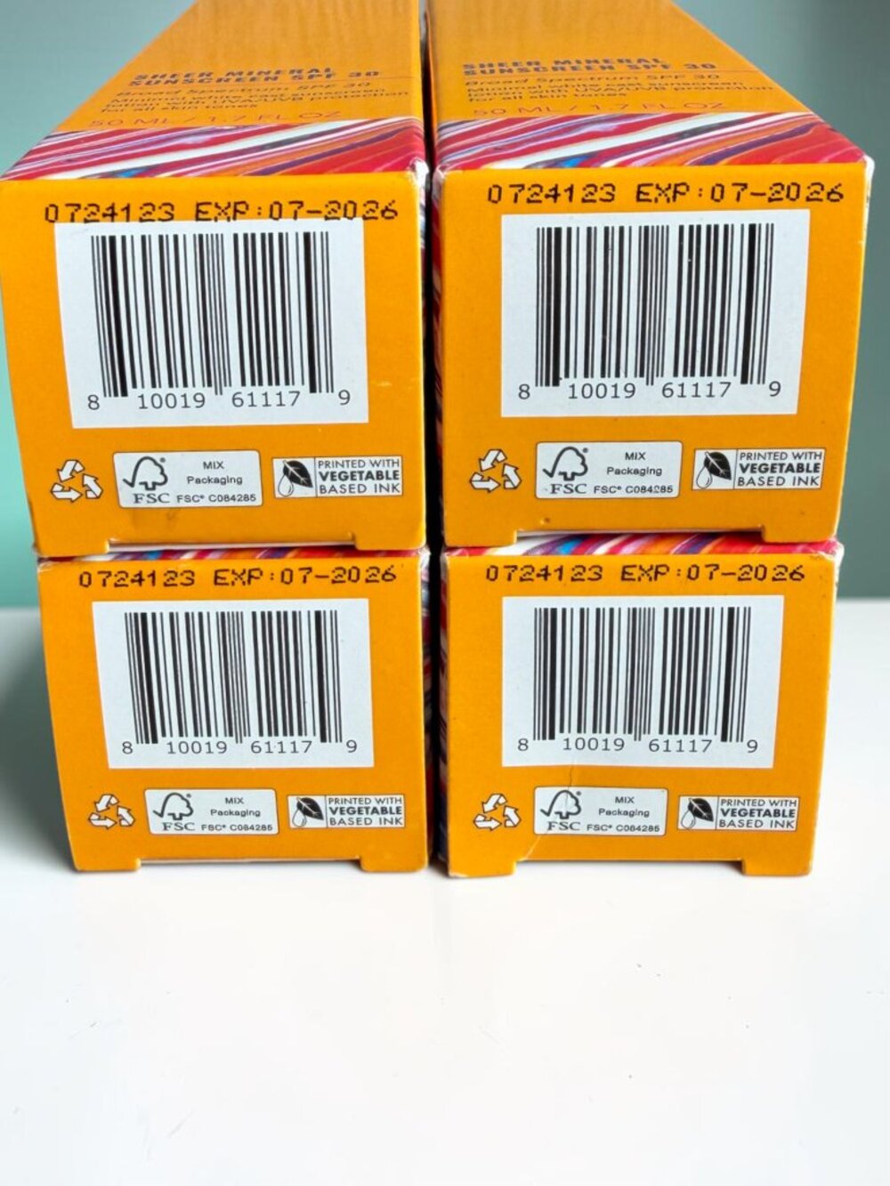 4 boxes Good Molecules Sheer Mineral Sunscreen SPF 30 New In Box Exp 07/2027 - Picture 2 of 8